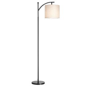 VEVOR Dimmable Floor Lamp, Color Temperature & Brightness Adjustable, Modern Standing Lamp with Remote Control, Foot Switch Floor Lamp for Living