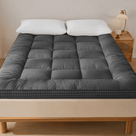 Topper Pad For Mattress Gray (Option: Full)